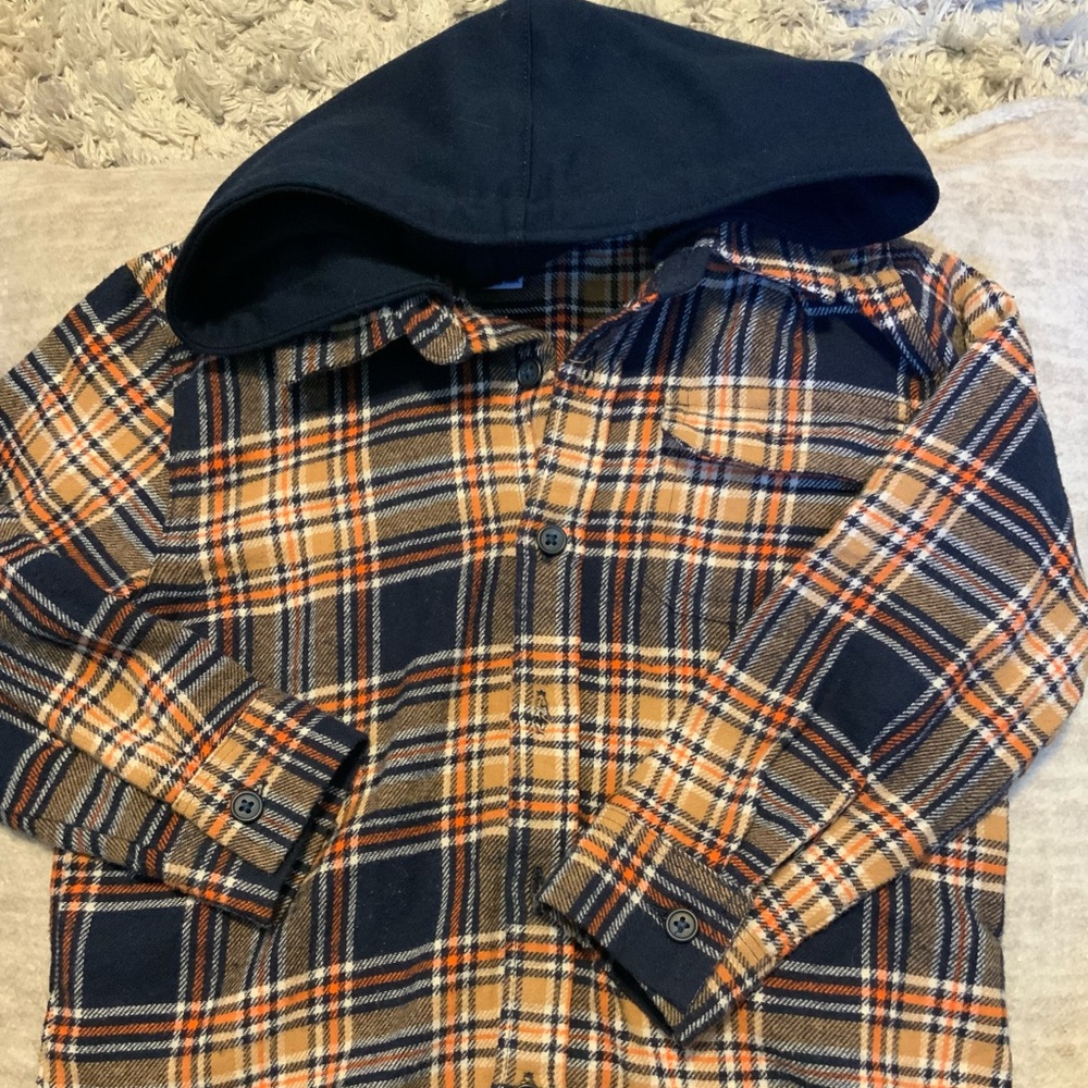 Old Navy Multicolor Plaid Shirt